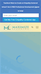 Mobile Screenshot of maximizelearninginc.com